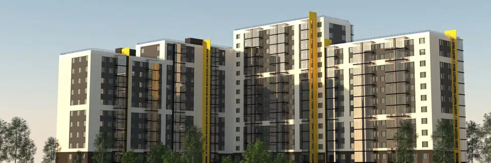 1-комнатная квартира 40.55 м2, 3-й этаж