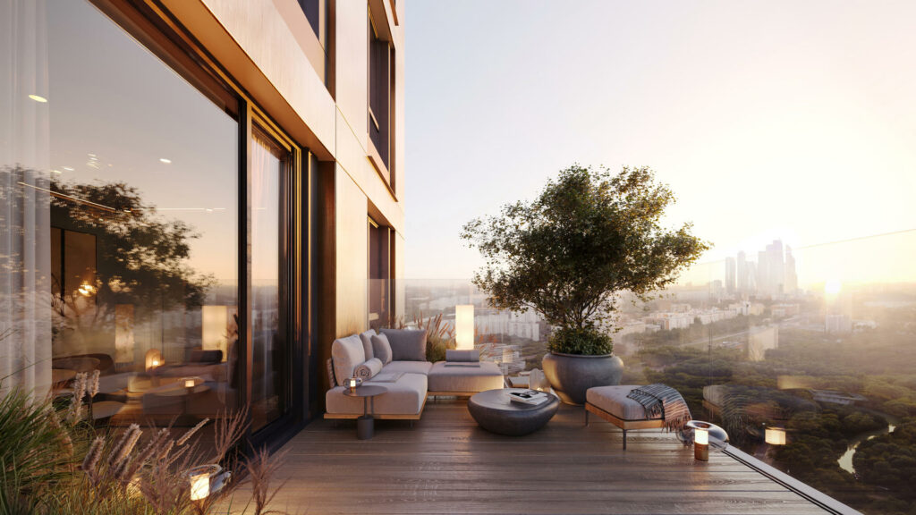 1-комнатная квартира 61.16 м2, 5-й этаж