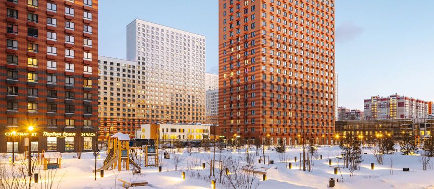 1-комнатная квартира 34.1 м2, 25-й этаж