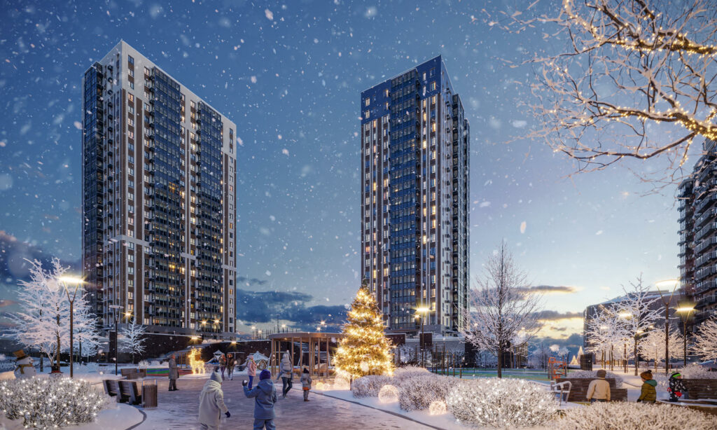 2-комнатная квартира 52.3 м2, 21-й этаж