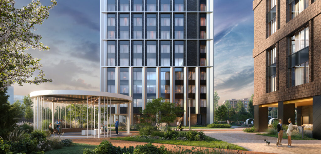 1-комнатные апартаменты 58 м2, 17-й этаж