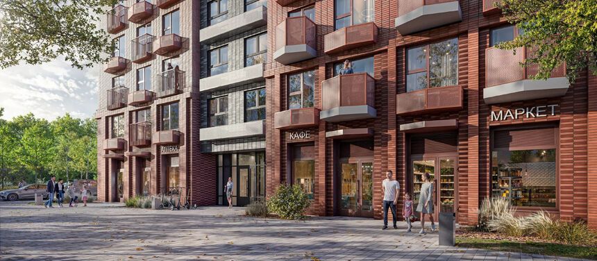 1-комнатная квартира 42.2 м2, 5-й этаж