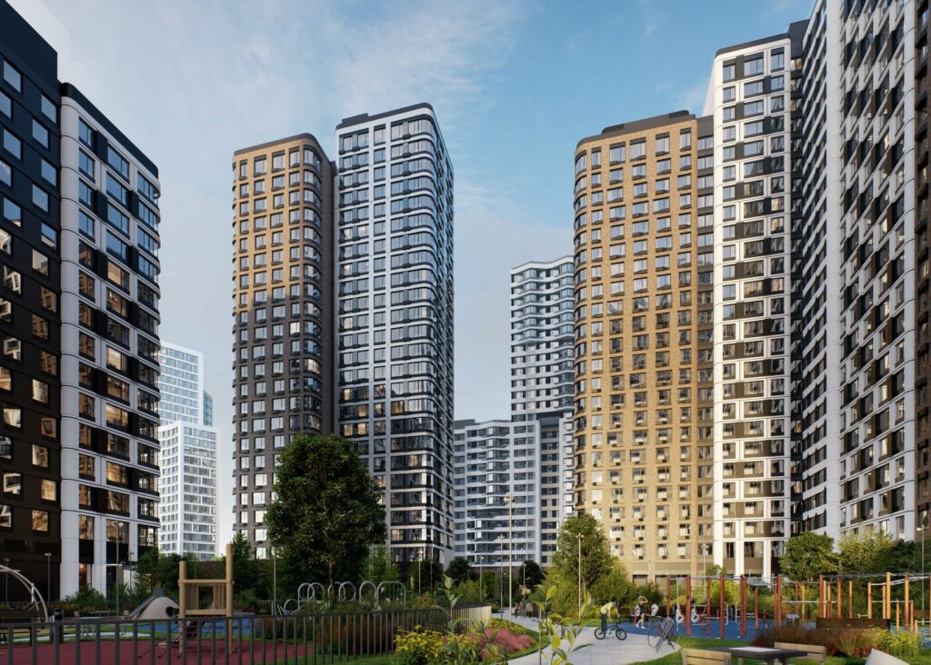 1-комнатная квартира 43.5 м2, 19-й этаж