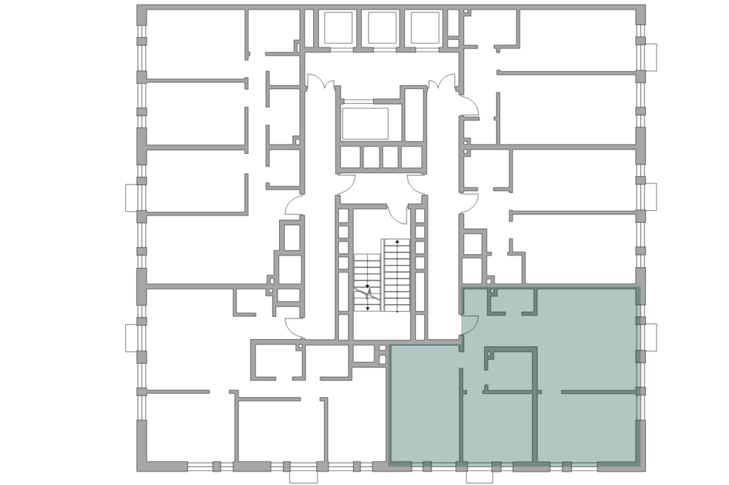 4-комнатные апартаменты 79 м2, 30-й этаж